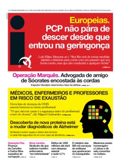 Capa Jornal i ter�a-feira, 28 / maio / 2019