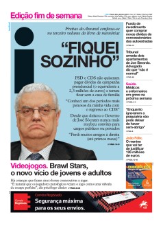 Capa Jornal i sexta-feira, 28 / junho / 2019