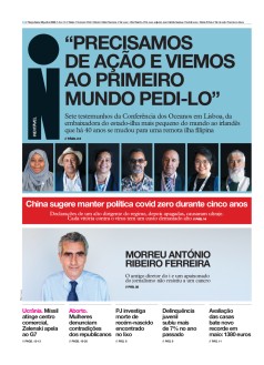 Capa Jornal i ter�a-feira, 28 / junho / 2022