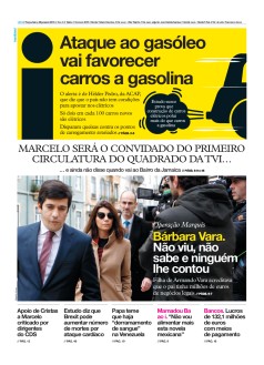 Capa Jornal i ter�a-feira, 29 / janeiro / 2019