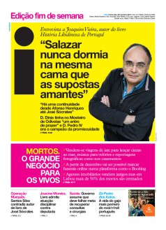 Capa Jornal i sexta-feira, 29 / novembro / 2019