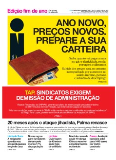 Capa Jornal i quinta-feira, 29 / dezembro / 2022
