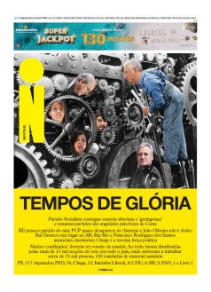 Capa Jornal i segunda-feira, 31 / janeiro / 2022