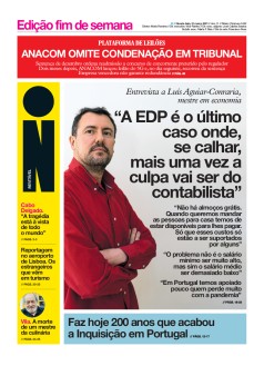 Capa Jornal i quarta-feira, 31 / mar�o / 2021