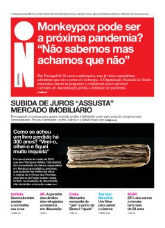 Capa Jornal i ter�a-feira, 31 / maio / 2022