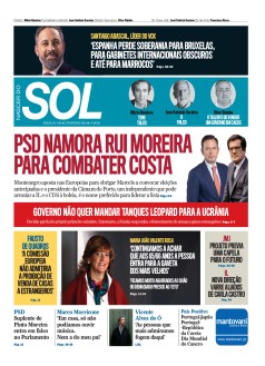 Capa Jornal Nascer do SOL - 03-02-2023