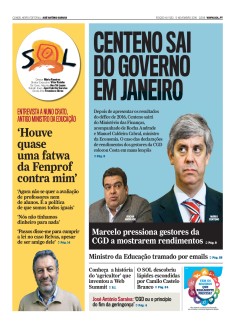 Jornal Nascer do SOL - 05-11-2016