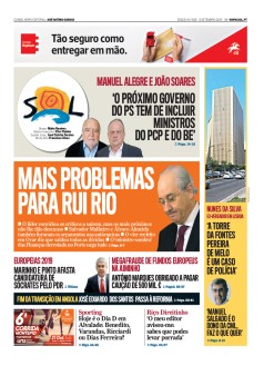 Jornal Nascer do SOL - 08-09-2018