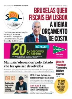 Jornal Nascer do SOL - 09-07-2016
