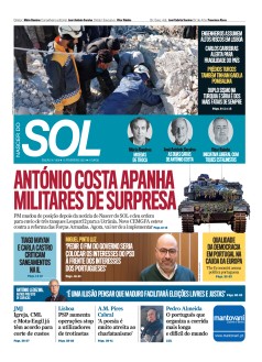 Capa Jornal Nascer do Sol sexta-feira, 10 / fevereiro / 2023