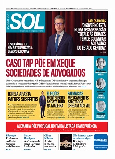 Capa Jornal Nascer do Sol sexta-feira, 10 / mar�o / 2023