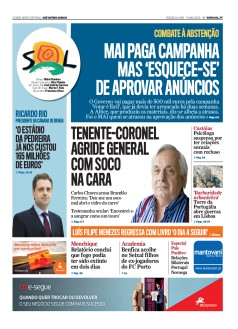 Jornal Nascer do SOL - 11-05-2019