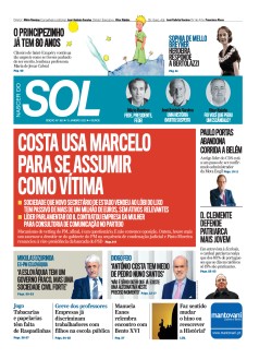 Capa Jornal Nascer do Sol sexta-feira, 13 / janeiro / 2023