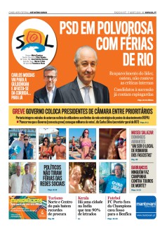 Jornal Nascer do SOL - 17-08-2019