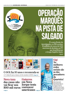 Jornal Nascer do SOL - 17-09-2016