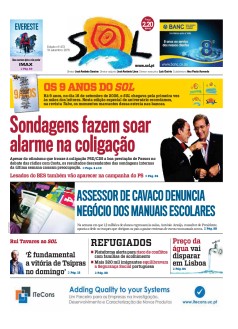 Jornal Nascer do SOL - 18-09-2015