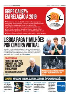 Jornal Nascer do SOL - 21-11-2020