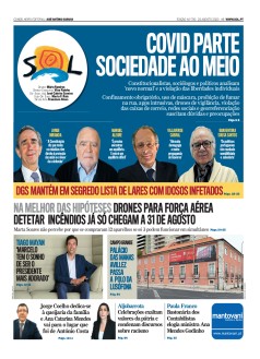 Jornal Nascer do SOL - 22-08-2020