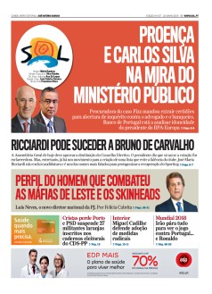 Jornal Nascer do SOL - 23-06-2018