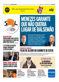 Jornal Nascer do SOL - 23-11-2019
