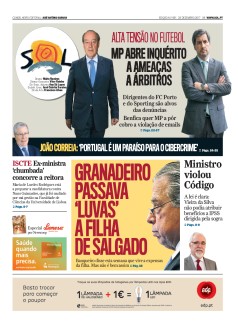 Jornal Nascer do SOL - 23-12-2017