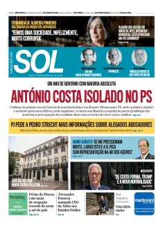 Capa Jornal Nascer do Sol sexta-feira, 24 / mar�o / 2023