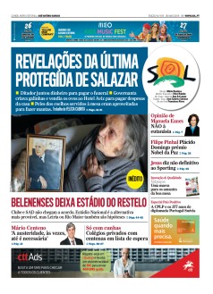 Jornal Nascer do SOL - 26-05-2018