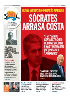 Jornal Nascer do SOL - 26-08-2017