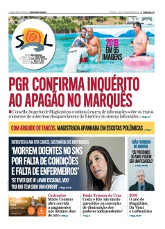 Jornal Nascer do SOL - 29-12-2018