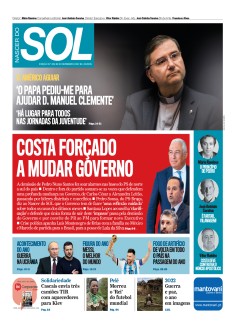 Capa Jornal Nascer do Sol sexta-feira, 30 / dezembro / 2022