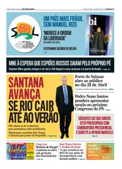 Jornal Nascer do SOL - 31-03-2018