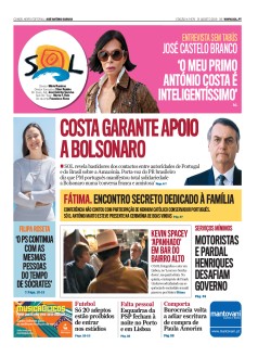 Jornal Nascer do SOL - 31-08-2019